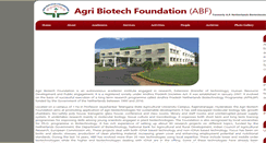Desktop Screenshot of abfindia.org