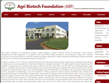 Tablet Screenshot of abfindia.org